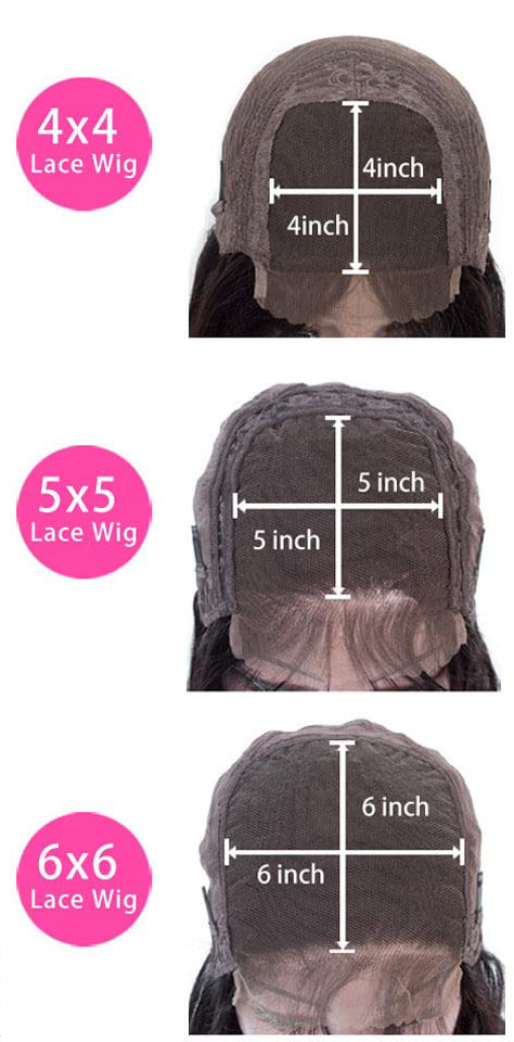 Closure Wig: Virgin Hair