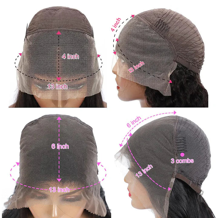 Full Frontal Wig: Virgin Hair