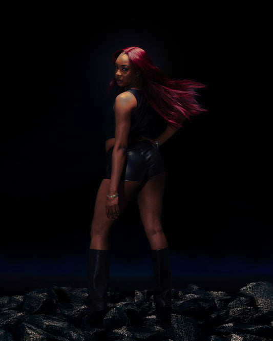 Red Closure Wig